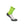 Load image into Gallery viewer, calza running bee1 verde fluo con rinforzo sul piede e piede differenziato destra e sinistra 
