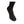 Load image into Gallery viewer, calza bee1 sportiva ciclismo invernale nero in primaloft dettaglio piede