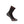 Carica l&#39;immagine nel Visualizzatore galleria, calza running bee1 nera con rinforzo sul piede 
