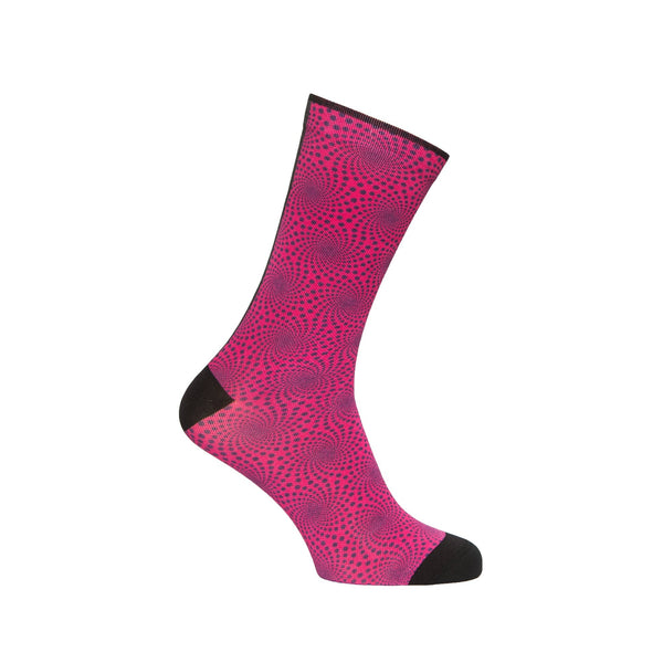 calza ciclismo colore fuxia bee1