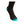 Carica l&#39;immagine nel Visualizzatore galleria, Calza ciclismo Bee1 leggera colore nero e azzurro con lavorazioni su piede e gamba
