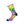 Carica l&#39;immagine nel Visualizzatore galleria, Calza ciclismo tie dye arcobaleno Bee1
