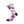Carica l&#39;immagine nel Visualizzatore galleria, Calza ciclismo tie dye viola Bee1
